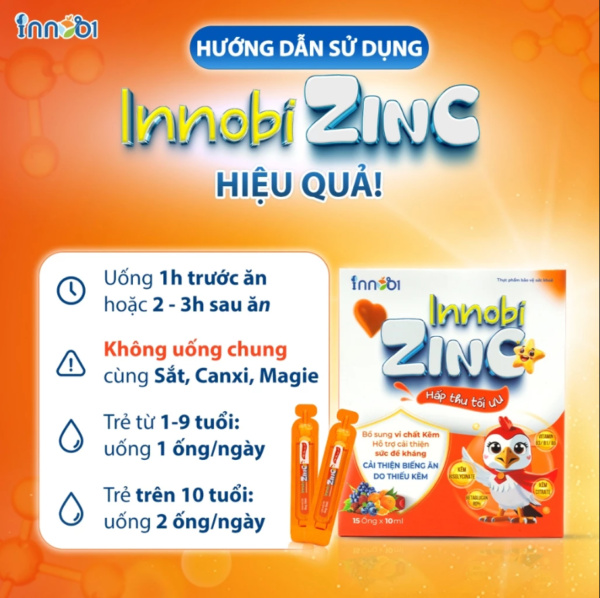 Kẽm INNOBI ZinC - Hình ảnh 6