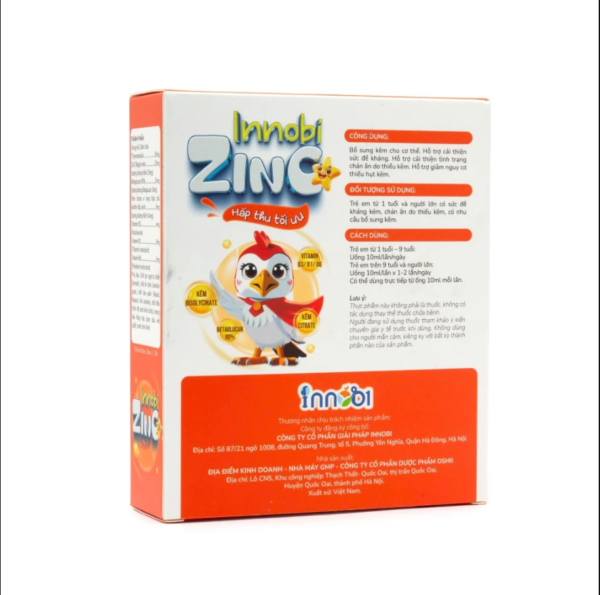 Kẽm INNOBI ZinC - Hình ảnh 8